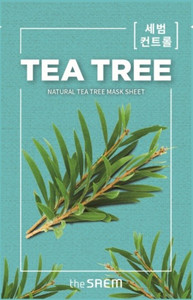 The SAEM Natural Tea Tree Mask Sheet  21ml