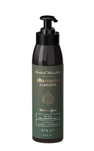 HISKIN Herbal Meadow Linden Shampoo - For Dry & Sensitive Hair 97% Natural 400 ml