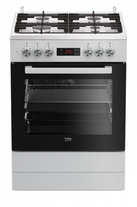 Beko Gas-electric Cooker FSM62330DWT