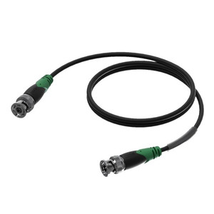 Procab Antenna Cable Male BNC - Male BNC Connector 50 1m, black