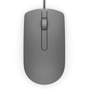 Dell Optical Wired Mouse USB MS116, grey