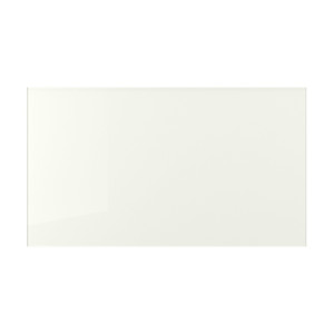 FÄRVIK 4 panels for sliding door frame, white glass, 100x236 cm