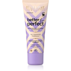 Eveline Better Than Perfect Moisturizing & Covering Foundation Trans 02 Vegan 30ml