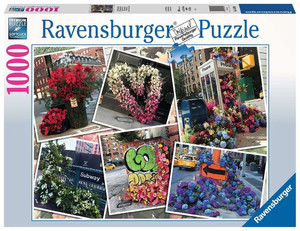Ravensburger Jigsaw Puzzle 2D NYC Flash of Flowers 1000pcs 14+