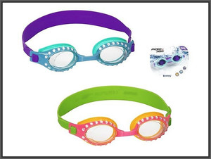 Bestway Hydro Swim Kids' Goggle Sparkle 'N Shine, 1pc, assorted colours, 7+