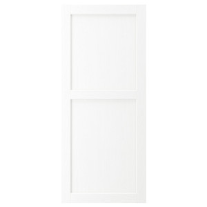 ENKÖPING Door, white wood effect, 60x140 cm