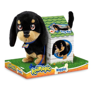 Interactive Toy Puppy AniMagic Waggles 3+