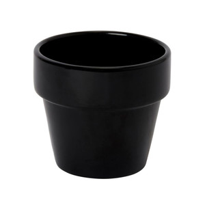 Plant Pot GoodHome 9 cm, black