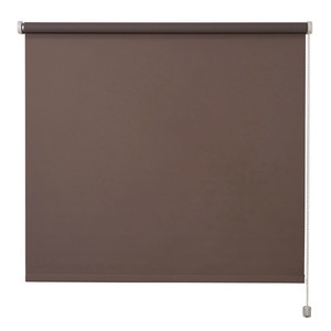 Plain Blackout Roller Blind Colours Boreas 100x180cm, brown