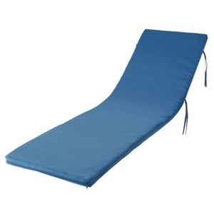 Sun Lounger Pad Cocos, blue