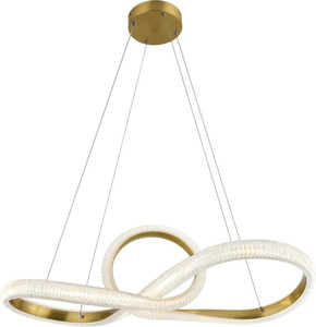 Pendant Lamp Anchorage 3200lm 4000K, gold