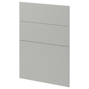 METOD 3 fronts for dishwasher, Havstorp light grey, 60 cm