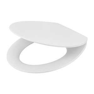 Toilet Seat with LED Lighting GoodHome Minho, white