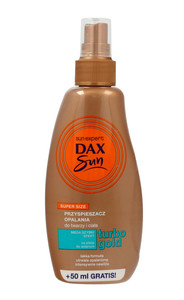 Dax Sun Tanning Accelarator Turbo Gold - Spray 200ml