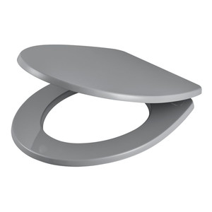 GoodHome Soft-close Toilet Seat Morava MDF, grey