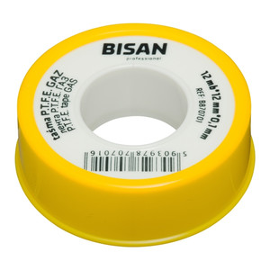 Bisan PTFE Sealing Tape for Gas Installations