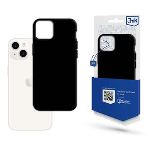 3MK Phone Case Matt Case iPhone 15 Plus 6,7, black