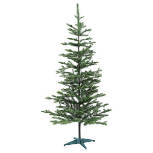 VINTERFINT Artificial Christmas tree, in/outdoor green, 180 cm