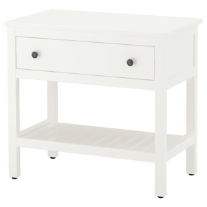 HEMNES Open wash-stand with 1 drawer, white, 82x48x76 cm