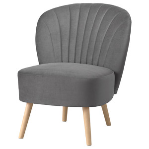 BILLHAMN Easy chair, Kallboda dark grey