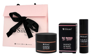 Silcare Gift Set for Women Hand & Nail Care So Rose!So Gold!