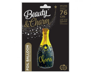 Foil Balloon Champagne 76cm