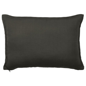 LAGERPOPPEL Cushion cover, anthracite, 40x58 cm