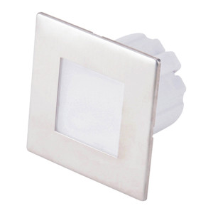 DPM LED Staircase Lamp 1.2W 4000K IP20, square, stainless steel