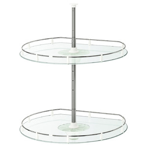 UTRUSTA Wall corner cabinet carousel