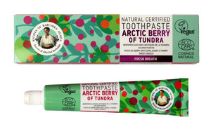 Recipes of Babushka Agafia Refreshing Natural Toothpaste Arctic Berry of Tundra 85g