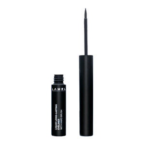 LAMEL Basic Eyeliner Liquid Long - no. 402, hard brush, black