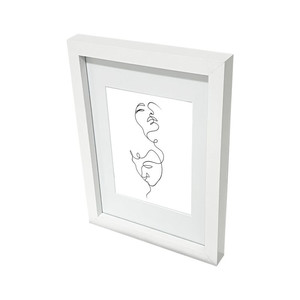 GoodHome Picture Frame Islande 21 x 29.7 cm, white