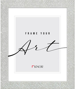 Photo Frame 15x21 cm, bright silver