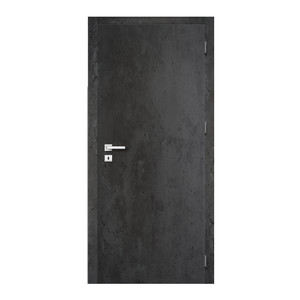 Internal Door Exmoor 80, right, dark concrete