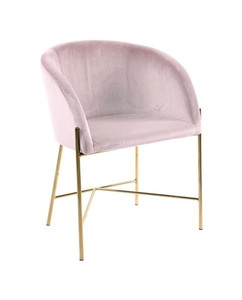 Armchair Nelson VIC, pink gold