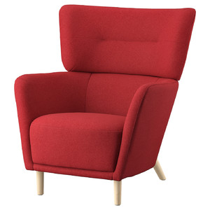 OSKARSHAMN Wing chair, Tonerud red