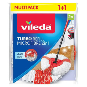 Vileda Turbo Refill Microfibre 2in1 166142