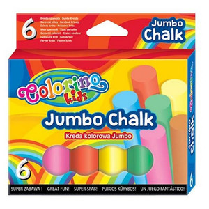 Colorino Kids Jumbo Chalk 6 Colours