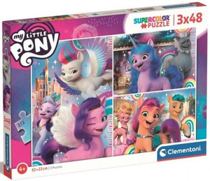 Clementoni Children's Puzzle My Little Pony 3x48 4+