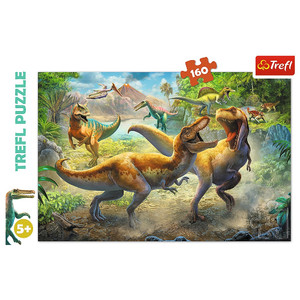 Trefl Children's Puzzle Fighting Tyrannosaurs 160pcs 3+