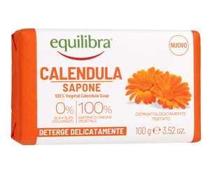 Equilibra Soap Bar Marigold 100% Vegetal 100g