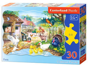 Castorland Children's Puzzle Farm 30pcs 4+