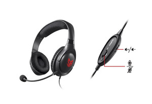 Creative Labs Sound Blaster Blaze Performance Gaming Headset with Detachable Noise-reduction Microphone