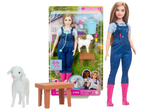 Barbie 65th Anniversary Careers Farm Vet Doll HRG42 3+