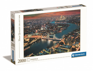 Clementoni Jigsaw Puzzle High Quality London Aerial View 2000pcs 14+