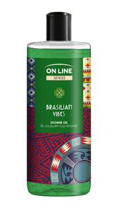 ON LINE Senses Oil Shower Gel Brasilian Vibes 500ml