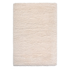 VOLLERSLEV Rug, high pile, white, 160x230 cm