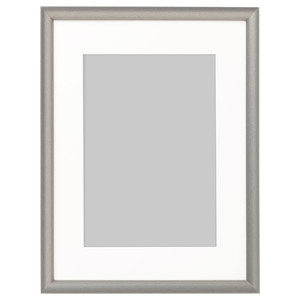 SILVERHÖJDEN Frame, silver-colour, 30x40 cm