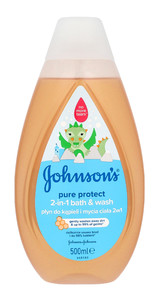 Johnson's Baby Pure Protect 2in1 Bath & Wash 500ml