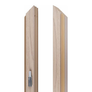 Adjustable Door Frame Jamb 80-100 mm, left, elegant oak